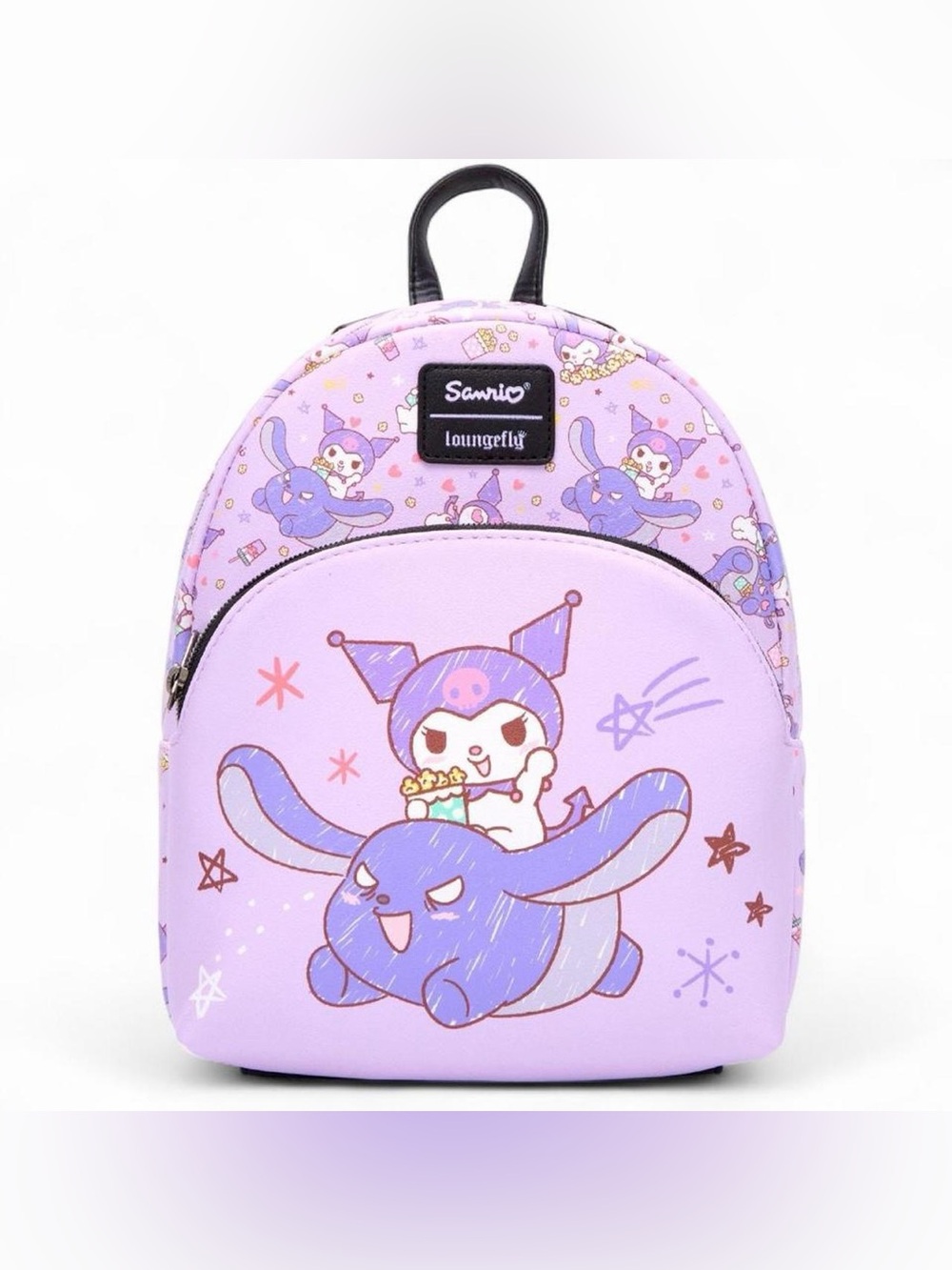 Loungefly Kuromi Baku Snacks Mini Backpack - Picture 2 of 6